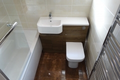 Straight Bath Bathroom fitted by Nuneaton Bathrooms